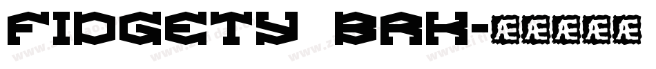 Fidgety BRK字体转换